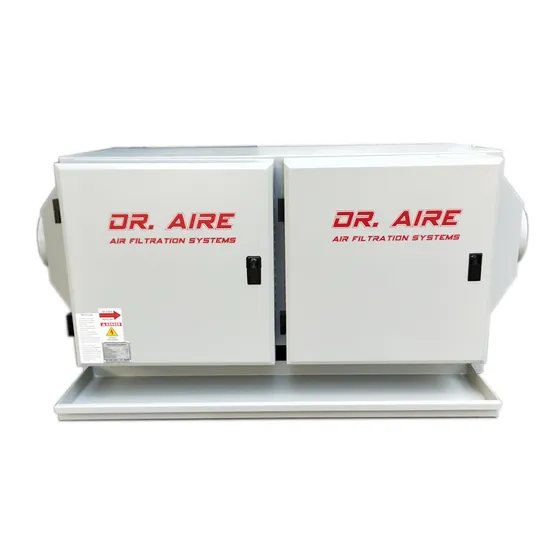 Dr Aire Over 95% Smoke Remove Coffee Roaster Electrostatic Filter