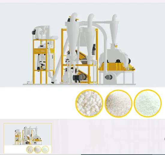 High-Tech Corn Maize Milling Machinery