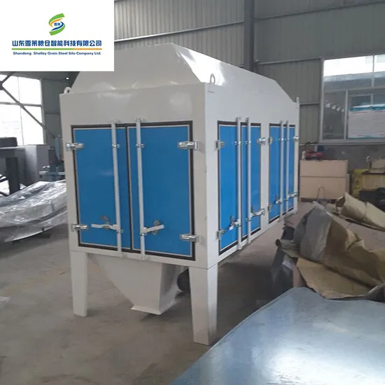 Adjustable Angle with Doble Barrel Grain Pre Cleaner for Factory Used