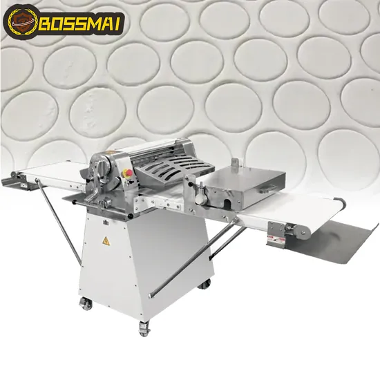 520mm Commercial Dough Roller Sheeter Floor Type Dough Sheeter for Pastry in Bakery Factory