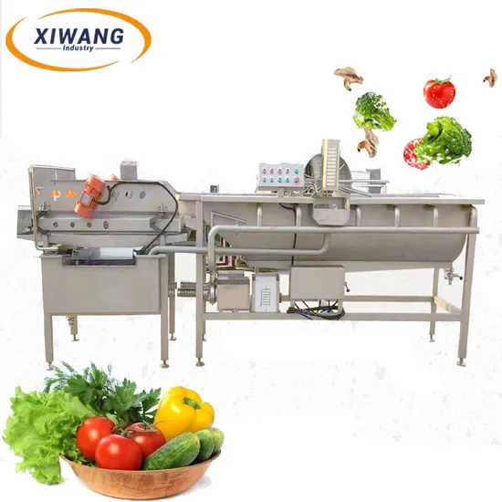 Industrial Grade Vegetable Cleaning Machine Eddy Current Washing Equipment