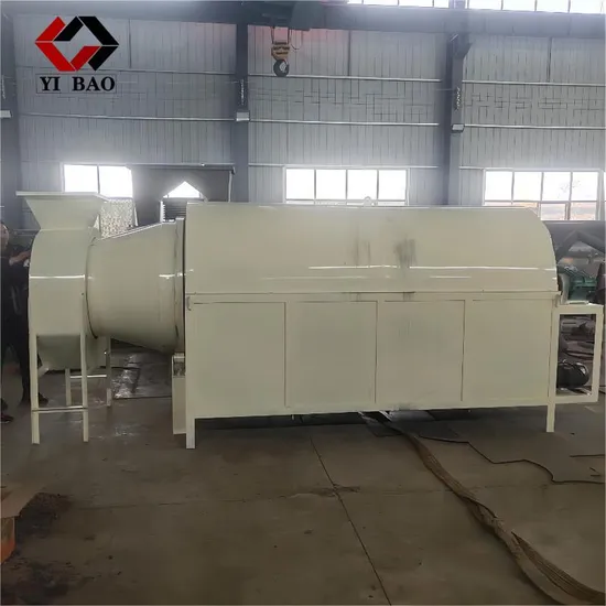 Corn Charcoal Power Research Small Drum Dryer Machine Salt Drying Equipment
