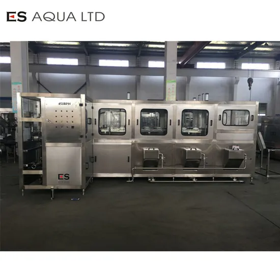 CE Approved Automatic 5 Gallon Barrel Bottle Washing Filling Capping Machine/Water Bottling Plant/Water Packaging Machine/Liquid Filling Machine