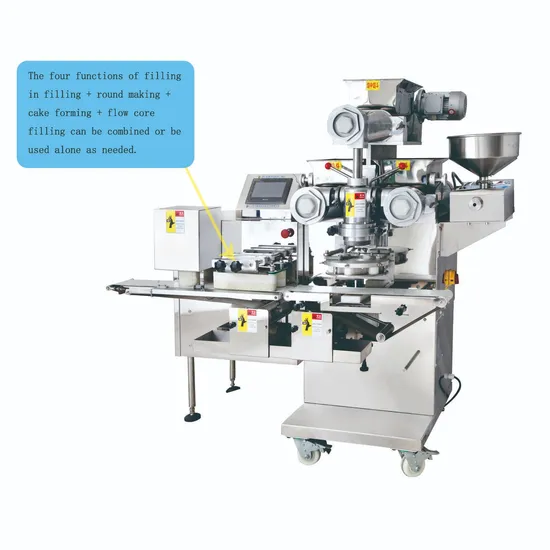 Commercial Steamed Bun Filling Machine and Stuffed Buns Forming Machine Line