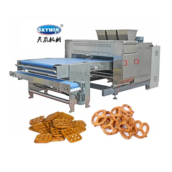 1200mm Pretzel Extruder with Cutter Pretzel Biscuit Making Machine New Design 2023