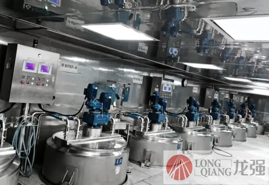 Water Treatment Fruit Depulping Soft Drink Mixer Machine Vegetable Juice Enzyme Line