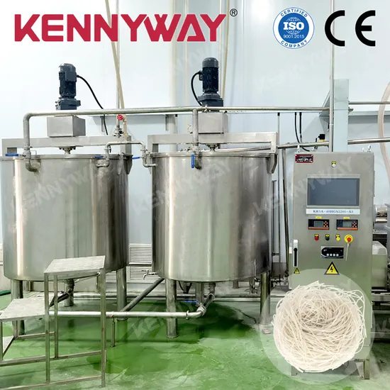 Efficient Sweet Potato Vermicelli Manufacturing Equipment for Instant Starch Line
