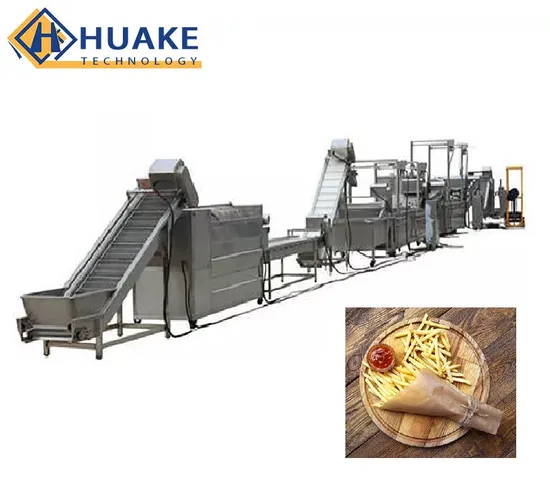 Best Choice Stainless Steel Automatic French Fries Machine Fried Potato Chips Frozen French Fries Production Line