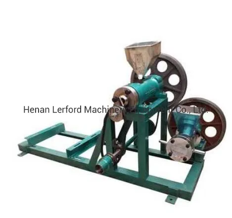 Puffed Rice Wheat Flour Corn Puff Food Snack Extruder Machine