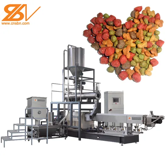 500kg/H Adult Dog Food Puppy Food Kitten Food Kibbles Production Machine