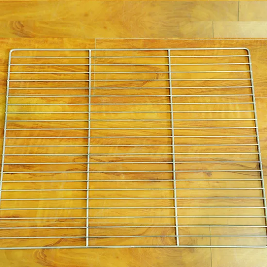 China Hot Selling Stainless Steel Oven Grid Wire Baking Cooling Rack