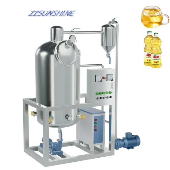 Oil Refining Machine Crude Oil Refinery Edible Oil Mini Refinery Machine