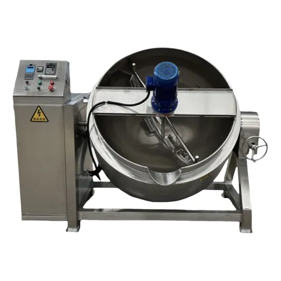 Stainless Steel Food Machine Jacketed Pot Juice Extractor for Making Liquid Soap Steam Jacketed Kettle