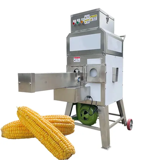 Durable Automatic Fresh Sweet Corn Thresher Corn Sheller Shelling