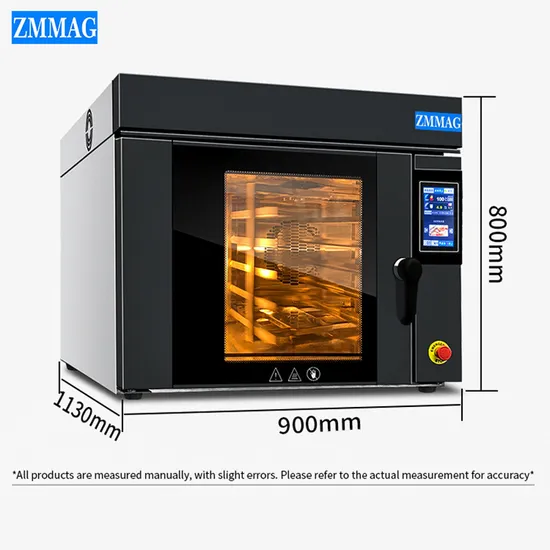 Steam System Electric Power Convection Rotary Oven for Kitchen Cooking with 5 Trays (ZMRZ-5D)