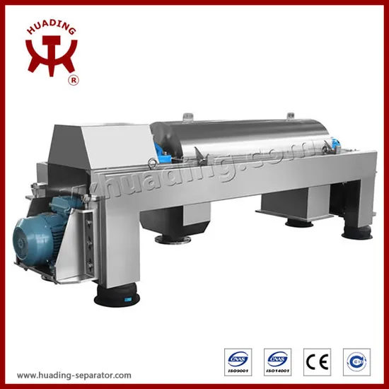 Decanter Centrifuge for Solid Liquid Separation Jucie Wine Application