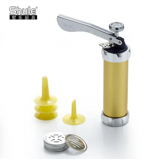 Aluminum Household Biscuit Making Machine with Decorating Accessories