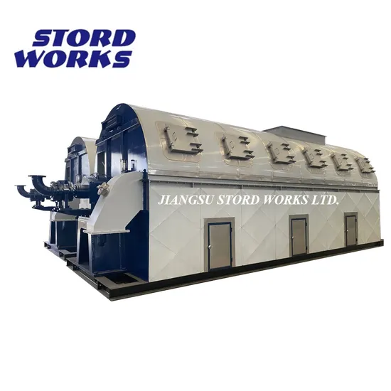 Stordworks PED Approved Versatile Feeding System Tube Bundle Dryer for Different Materials