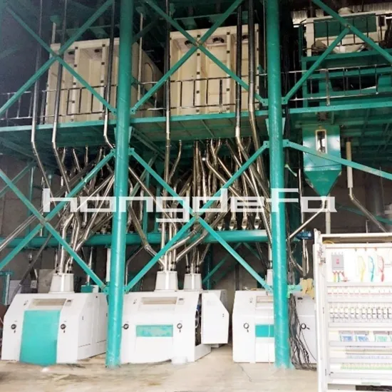 High Quality 60 Ton/Day Wheat Flour Mill for Medium-Sized Flour Mills