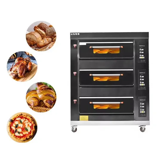Multifunctional Smart Bakery Oven Steel Gas Pizza Baking Bread Oven