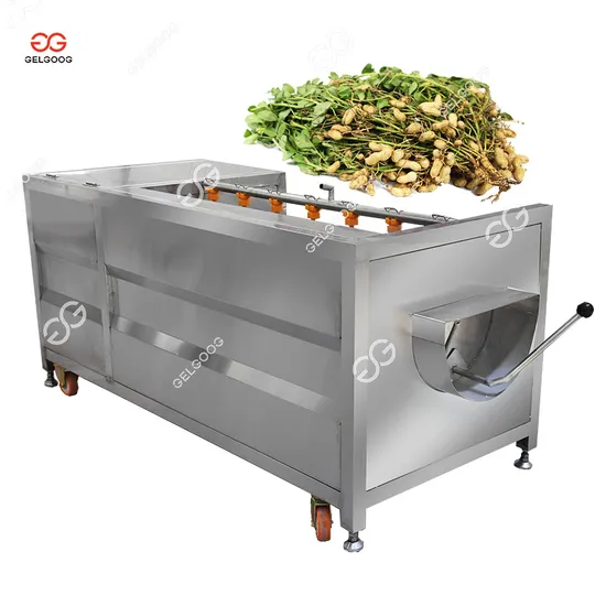 Brush Roller Automatic Groundnut Peanut Cleaning Machine Peanut Cleaning Equipment Peanut Washing Machine