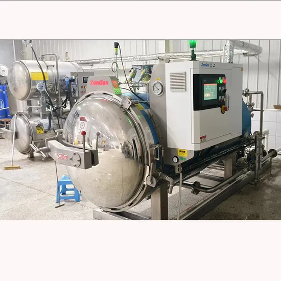 Automatic Pet Food and Canned Food Water Spray Sterilization Retort Autoclave