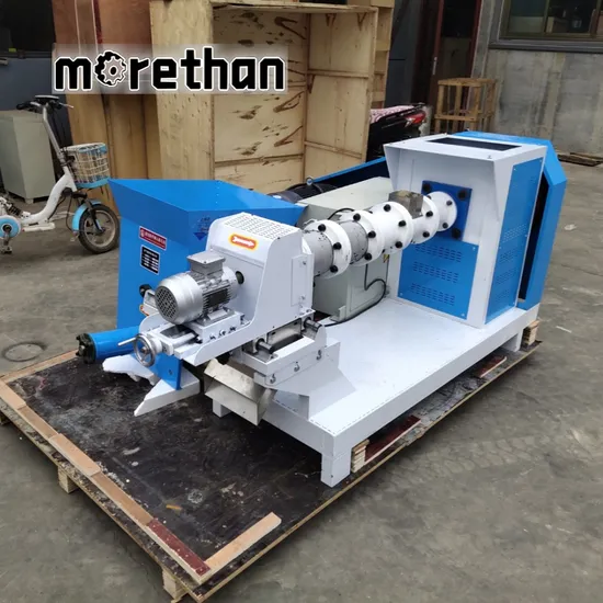 Pellet Feed Extruder Dryer Sinking Aqua Float Fish Granulator Pellet Mill Trout Feed Make Machine Soybean Extruder