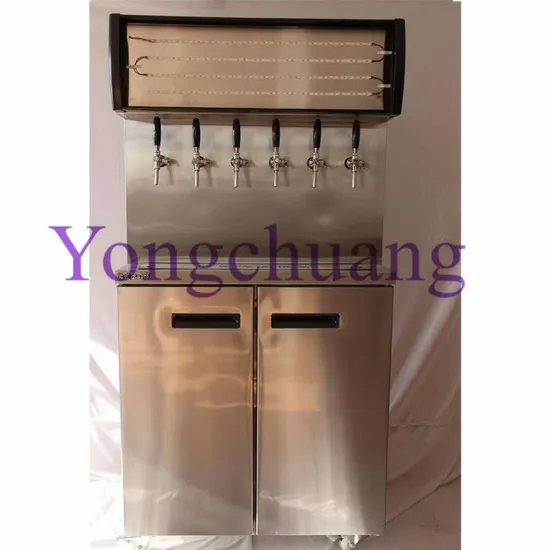 Fast Cooling Kegerator Draft Beer Dispenser / Beer Dispenser Machine with Famous Compressor