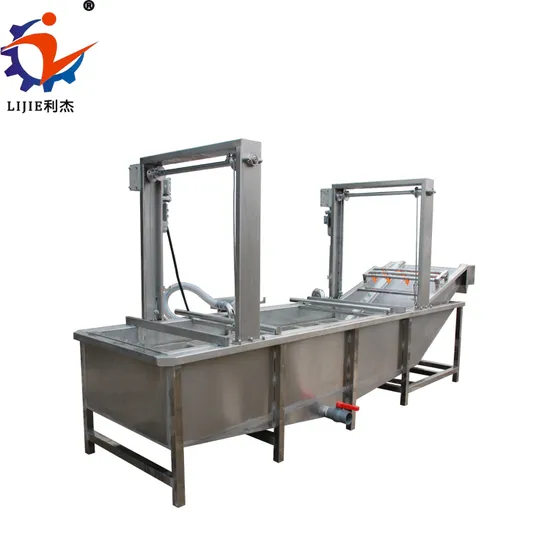 Automatic Vegetable Fruit Air Bubble Washing Machine for Vegetable Fruit