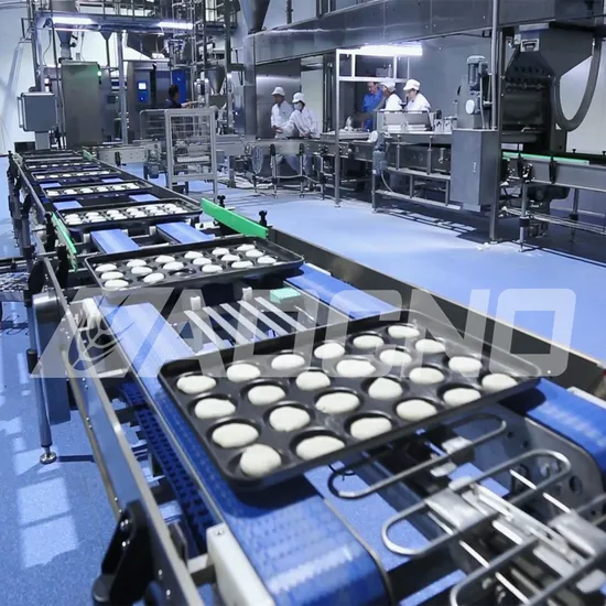 High Capacity 36000PCS Customized Stainless Steel Automatic Baking Hamburger Maker Bread Processing System Machine Bakery Equipment