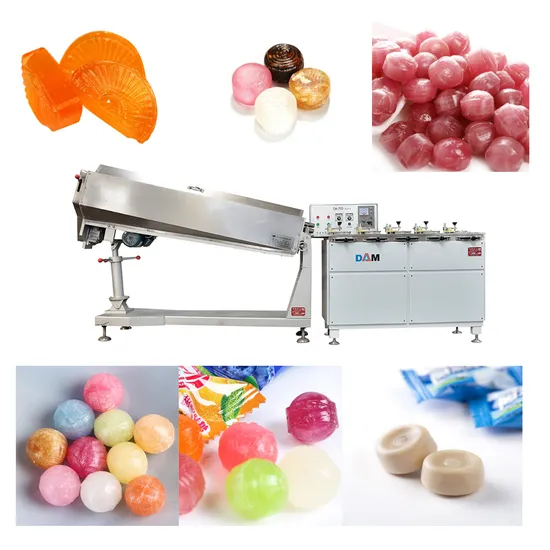 High Speed Automatic Candy Production Line Fruit Candy Making Machine