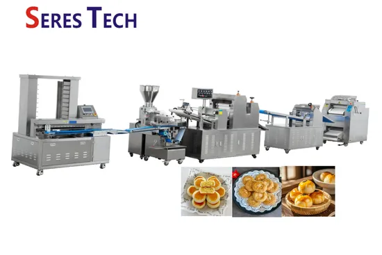 Precision and Efficient Intelligent Moon Cake Egg Yolk Crisp Snow Mei Niang Shortcake Molding Equipment