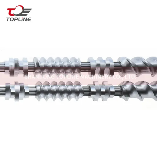 Twin Screw Segment Inflated and Fish Food Industry Barrel Shaft