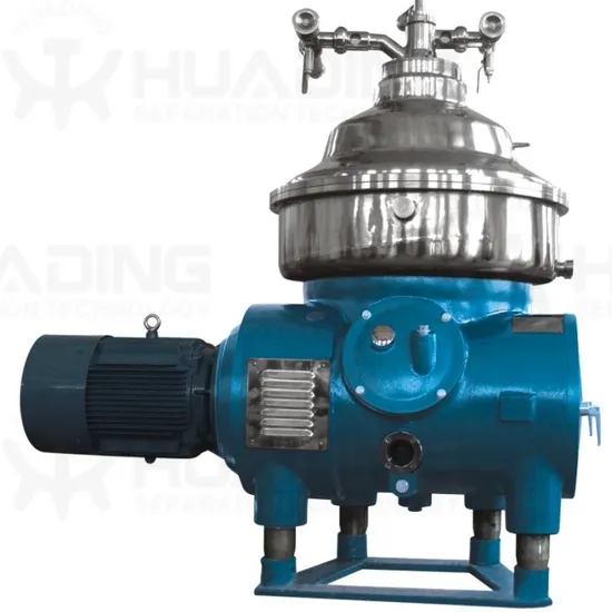 Oil and Fat Refining Production Line with Disc Separator