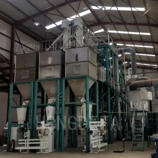 Turnkey Project of 5ton Per Hour Wheat Flour Mill