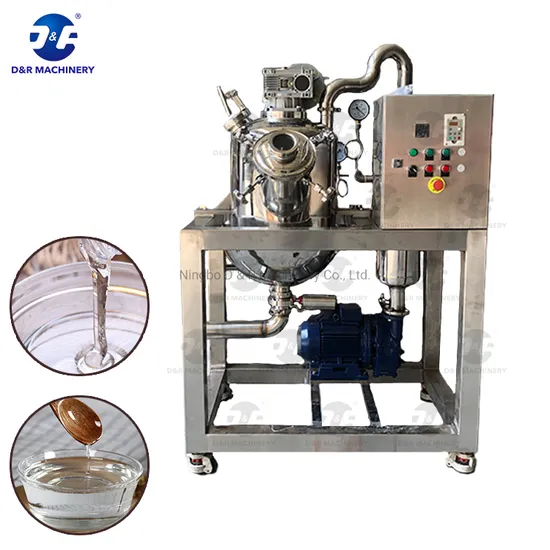 Vacuum Batch Cooker Lab Cooker for Hard Candy Starch Candy Toffee High Boild Sugar and Sugar Free Products