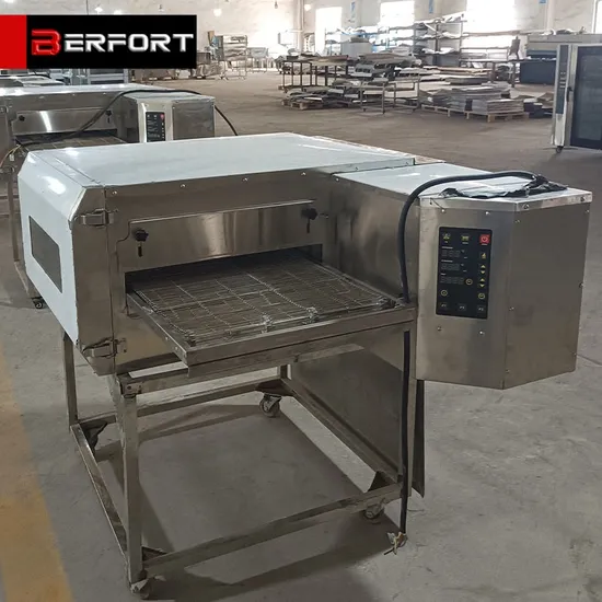 Commercial Electric Conveyor Belt Pizza Oven Used for Baking Pizza of Various Sizes