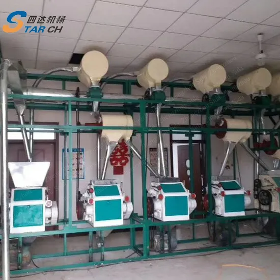 Industrial 50t/D Maize Milling and Packaging Machine