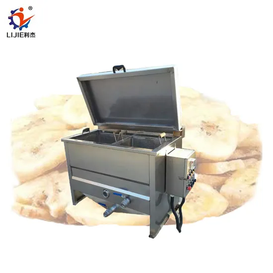 Small Chips Plantain Chips Frying Machine