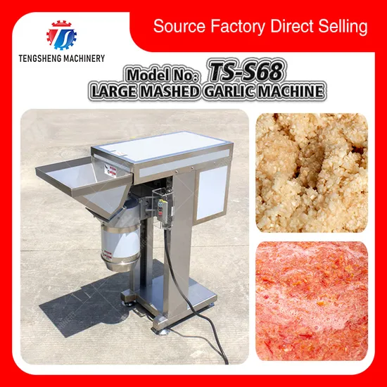 Automatic Ginger, Rongcheng and Garlic Machine Electric Fruit and Vegetable Crushing Machine (TS-S68)