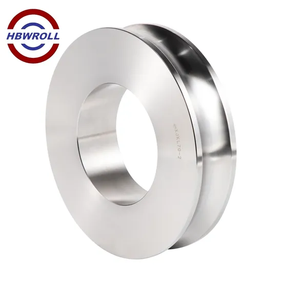 No Cracking or Bursting Phenomenon High Speed Roll Rings Tc Mill Roller for Rolling Ribbed Steel Bars
