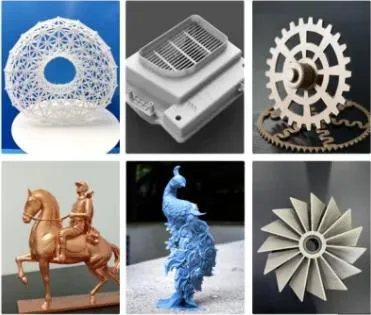 Advanced 3D Printing SLS/SLA PA12, ABS and UV Curable Resin Parts in Fields of Cars, Toys, Accessories, Samples