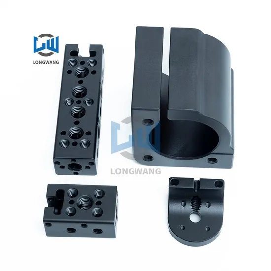 High Precision Custom 5 Axis CNC Machining Anodizing Services Aluminum Parts