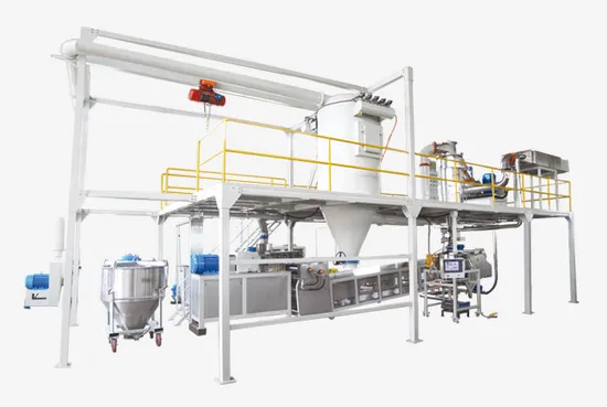1000kg/Hr Automatic Powder Paint Coating Production Line