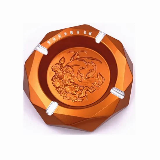 High Quality Precision Aluminum Alloy 5 Axis CNC Machining Parts of Ashtray