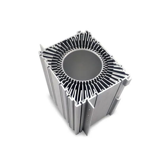 Hot Sales Custom Round Sunflower Heatsink Extruded Profile Motor Housing Extrusion