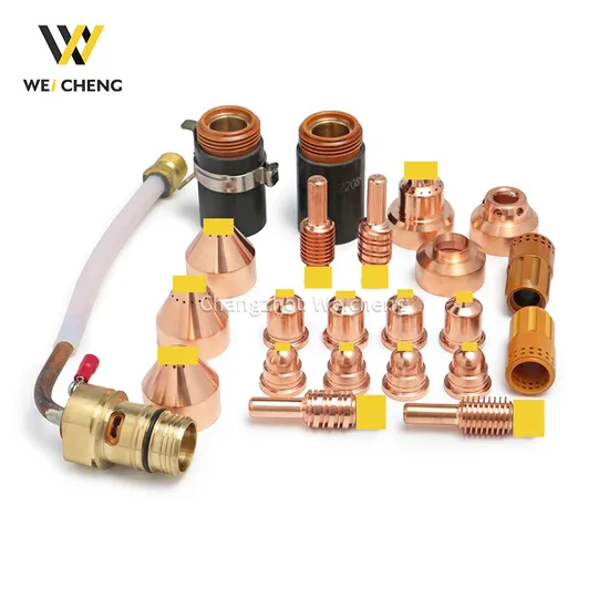 Plasma Torch Spare Parts 220816 220990 220991 Nozzle 220817 220948 220993 220931 Shield 220854 220953 Retaining Cap Plasma Consumables for Powermax105