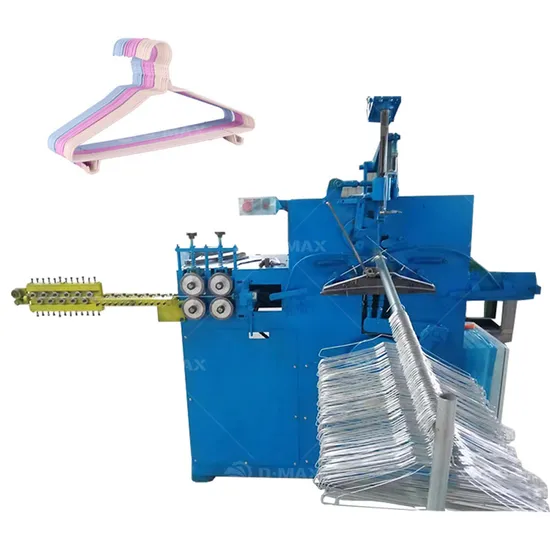 38PCS/Minute Adjustable PLC Clothes Metal Hanger Making Machine for Different Wire