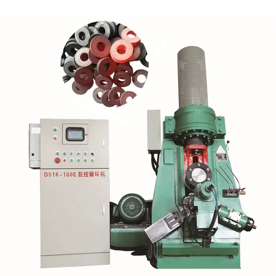Automatic Steel Flange Making Machine Nc Radial and Axial Ring Rolling Machine Ring Forging Line
