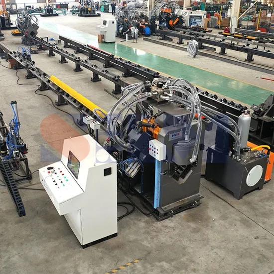 Hydraulic CNC Angle Steel Punching Marking Shearing/Cutting Machine with High Quality Automatic Angle Steel Tower Machine